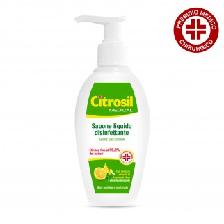 Citrosil Sapone Liquido Disinfettante Azione Battericida al Limone e