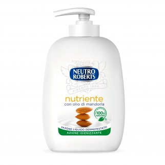 Neutro Roberts Sapone Liquido Nutriente con Olio di Mandorle -