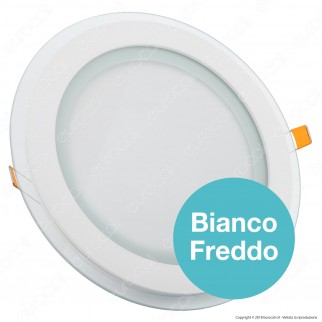 V-Tac VT-1202G RD Pannello LED Rotondo 12W SMD2835 da Incasso - SKU