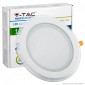 V-Tac VT-1202G RD Pannello LED Rotondo 12W SMD2835 da Incasso - SKU 4743