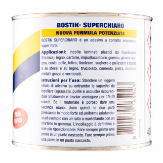 Bostik Superchiaro Adesivo Universale Liquido a Contatto Extra Forte