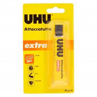 UHU Extra Attaccatutto Gel Incollante Universale - Tubetto da 31g
