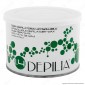 Depilia 1.4 Aloe Vera Cera Depilatoria Liposolubile per Ceretta - 1 Barattolo da 400ml