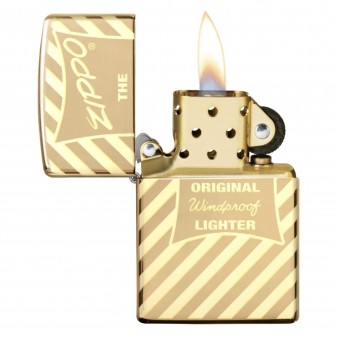 Accendino Zippo Mod. 49075 Vintage Zippo Box Top - Ricaricabile