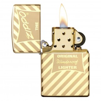 Accendino Zippo Mod. 49075 Vintage Zippo Box Top - Ricaricabile