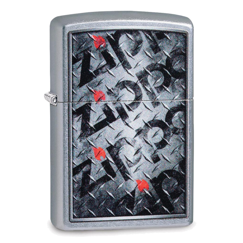 Accendino Zippo Mod. 29838 Diamond Plate Zippo Design - Ricaricabile
