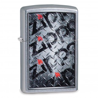 Accendino Zippo Mod. 29838 Diamond Plate Zippo Design - Ricaricabile