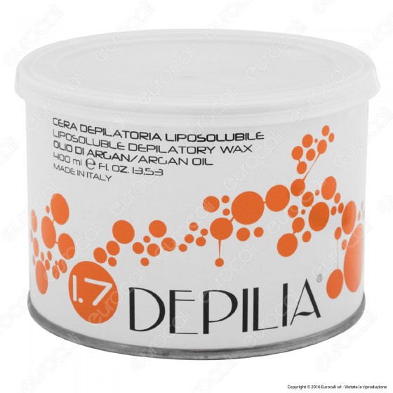 Depilia 1.7 Olio di Argan Cera Depilatoria Liposolubile per Ceretta - Depilia 1.7 Olio di Argan Cera Depilatoria Liposolubile per Ceretta -