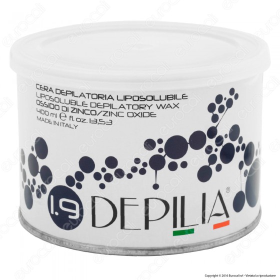 Depilia 1.9 Ossido di Zinco Cera Depilatoria Liposolubile per Ceretta Depilia 1.9 Ossido di Zinco Cera Depilatoria Liposolubile per Ceretta