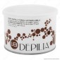 Depilia 1.8 Burro di Karitè Cera Depilatoria Liposolubile per Ceretta - 1 Barattolo da 400ml