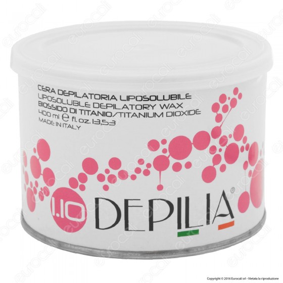 Depilia 1.10 Biossido di Titanio Cera Depilatoria Liposolubile per Depilia 1.10 Biossido di Titanio Cera Depilatoria Liposolubile per