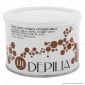 Depilia 1.11 Cioccolato Cera Depilatoria Liposolubile per Ceretta - 1 Barattolo da 400ml