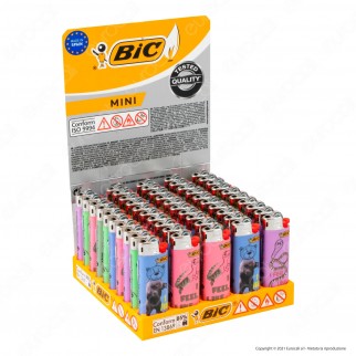 Bic Mini J25 Piccolo Fantasia Feel Like - Box da 50 Accendini