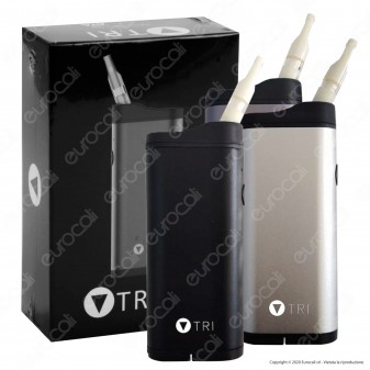 TRI-DIEM Vaporizzatore Portatile per Sigarette Tabacco e Erbe Aromatiche con Capsula - mod. AF1211 / AF1212 / AF1213