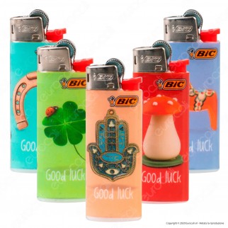 Bic Mini J25 Piccolo Fantasia Good Luck - 5 Accendini