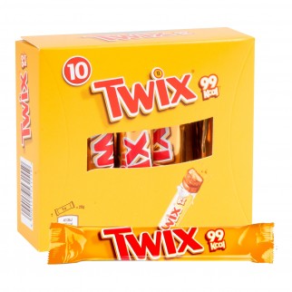 Twix Sticks Snack con Biscotto e Caramello Ricoperto di Cioccolato -