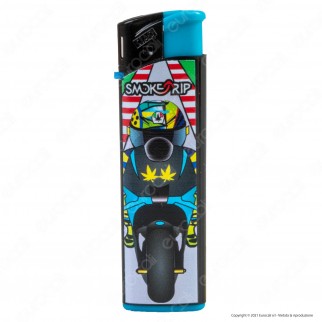 SmokeTrip Accendini Elettronici Ricaricabili Fantasia Motors - Box da