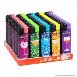 SmokeTrip Accendini Elettronici Ricaricabili Fantasia Lady Cocktails