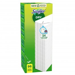 Swiffer Dry Panni Catturapolvere - Confezione da 96 Panni [TERMINATO]