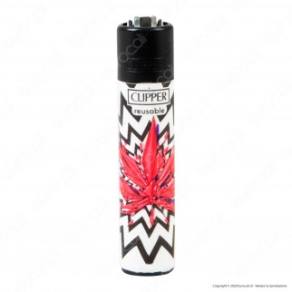 Clipper Large Fantasia Broken Leaves - Box da 48 Accendini [TERMINATO]