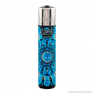 Clipper Large Fantasia Alien Mandalas - Box da 48 Accendini