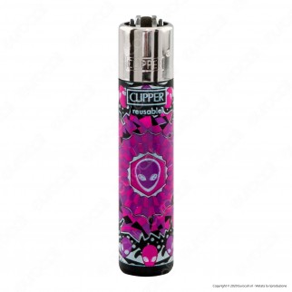 Clipper Large Fantasia Alien Mandalas - Box da 48 Accendini