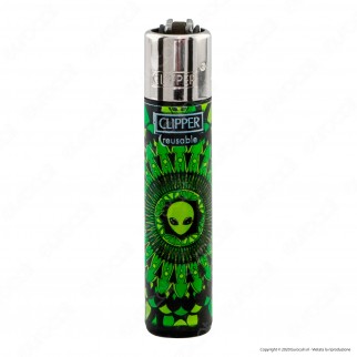 Clipper Large Fantasia Alien Mandalas - Box da 48 Accendini