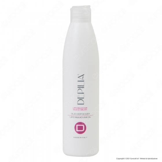 Depilia Lipo Rimover Olio Dopocera Olio di Argan - Flacone da 250ml Depilia Lipo Rimover Olio Dopocera Olio di Argan - Flacone da 250ml