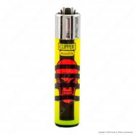 Clipper Micro Fantasia Broken Skulls - Box da 48 Accendini [TERMINATO]