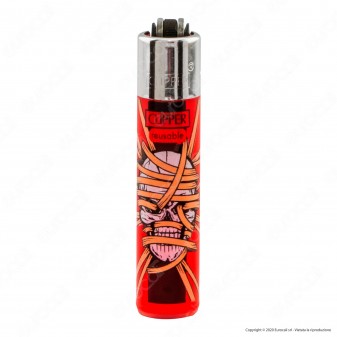 Clipper Micro Fantasia Broken Skulls - Box da 48 Accendini [TERMINATO]