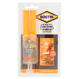 Bostik Salda Rapido Mixer Adesivo Epossidico con Stantuffo - 1