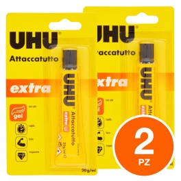UHU Extra Attaccatutto Gel Incollante Universale - 1 Tubetto da 20ml