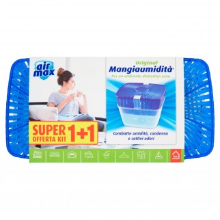 Air Max Mangiaumidità 1+1 - 1 Dispositivo e 1 Tabs da 450g