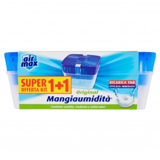 Air Max Mangiaumidità 1+1 - 1 Dispositivo e 1 Tabs da 450g