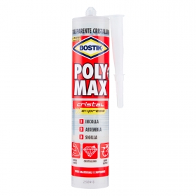 Bostik Poly Max Cristal Express Sigillante e Adesivo Super Rapido con
