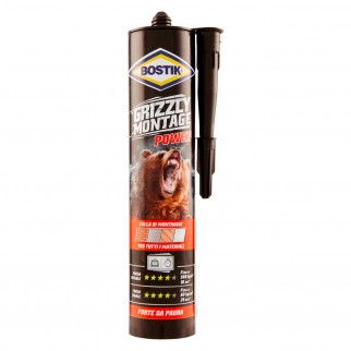 Bostik Grizzly Power Adesivo di Montaggio Universale con Applicatore