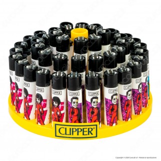 Clipper Large Fantasia Artistas - Box da 48 Accendini [TERMINATO]