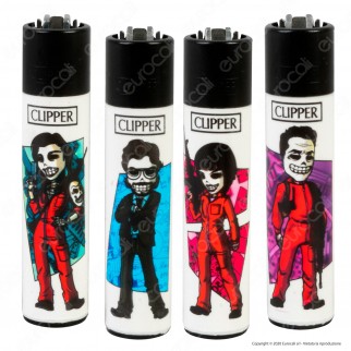 Clipper Large Fantasia Artistas - Serie da 4 Accendini [TERMINATO]