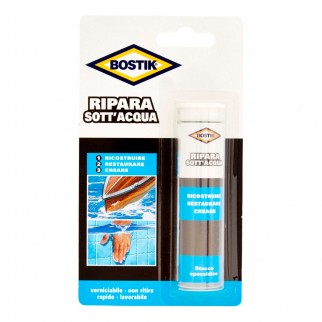 Bostik Ripara Metallo Stucco Epossidico - 1 Blister da 56g