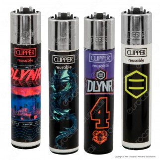 Clipper Large Fantasia Dollynoire - 4 Accendini [TERMINATO]