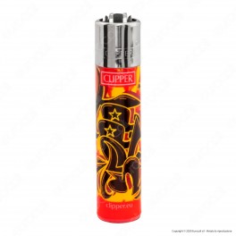 Clipper Large Fantasia Graffiti - Box da 48 Accendini [TERMINATO]