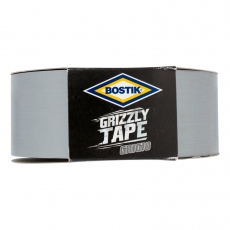 Bostik Grizzly Tape Nastro Grigio Telato in PE Impermeabile - 1
