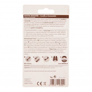 Bostik LED Light Booster Adesivo Universale con Luce UV - 1 Tubetto