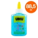 UHU Colla Glitterata Glitter Glue Bottle  Colore Azzurro - Flacone da 88,5ml