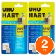 UHU Hart Colla Speciale con Beccuccio di Precisione - 2 Tubetti da 33ml