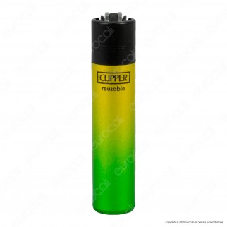 Clipper Large Fantasia Crystal Gradient - Box da 48 Accendini