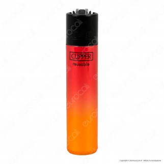 Clipper Large Fantasia Crystal Gradient - Box da 48 Accendini
