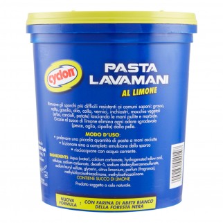 Cyclon Pasta Lavamani al Limone - 1 Barattolo da 1 Litro