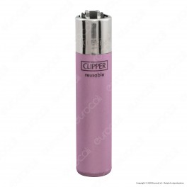Clipper Large Fantasia Metallic - Box da 48 Accendini