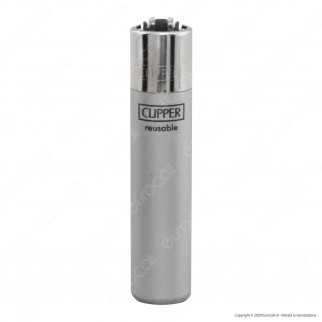 Clipper Large Fantasia Metallic - Box da 48 Accendini